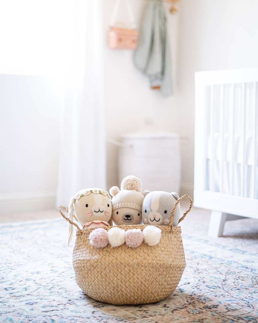 Sweet Pea Belly Baskets: Large